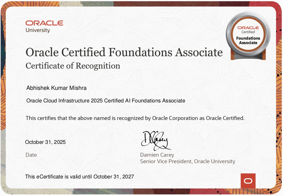 Oracle AI Associate